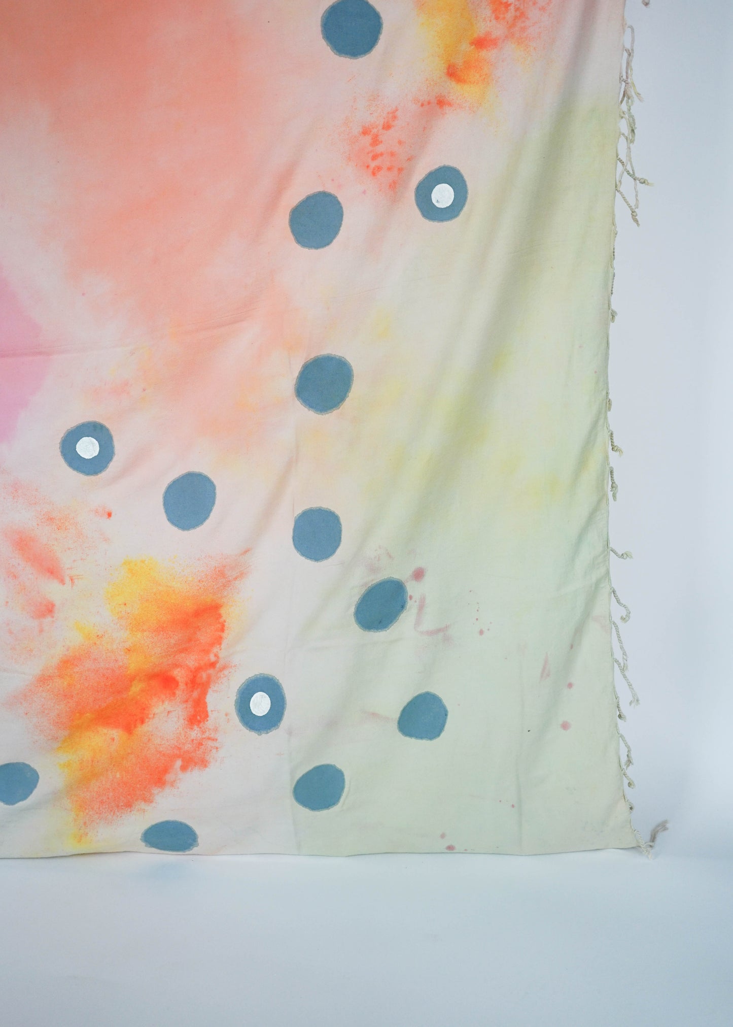 PAINTED TURKISH THROW / TAOS