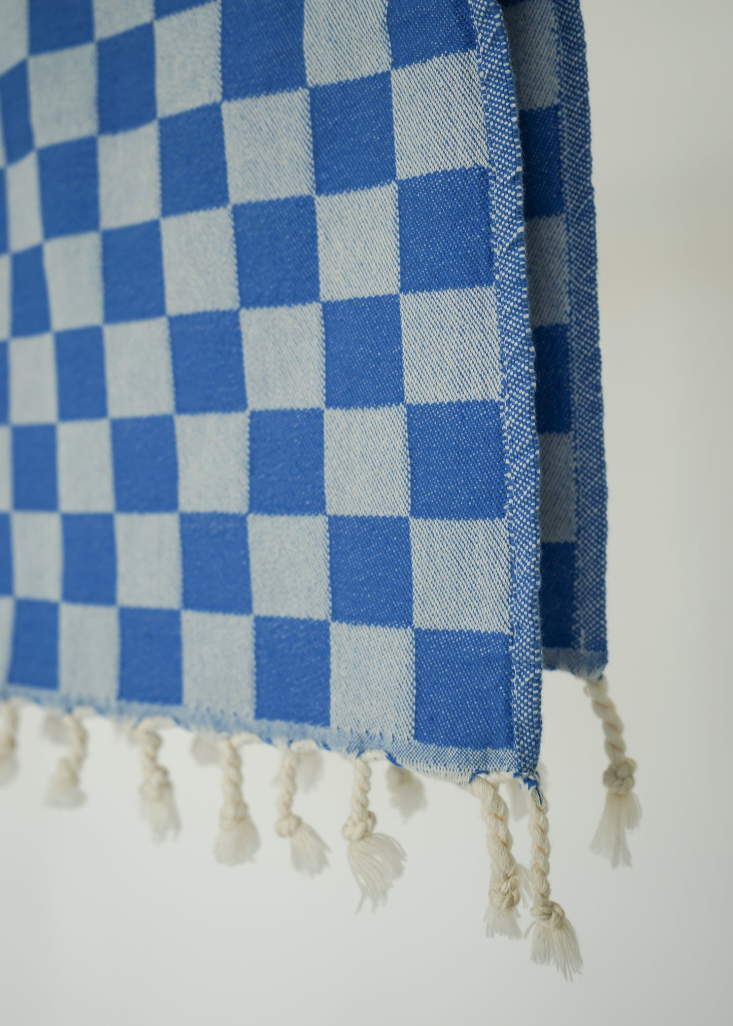 CHECK TURKISH TOWEL / LAKE