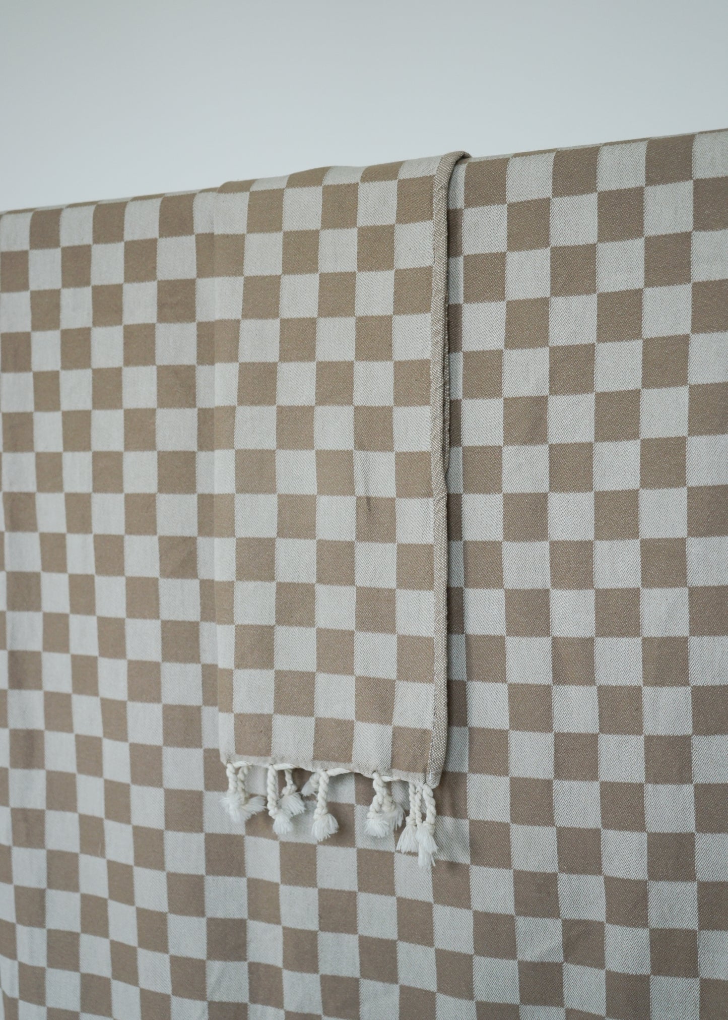 CHECK TURKISH TOWEL / OAT