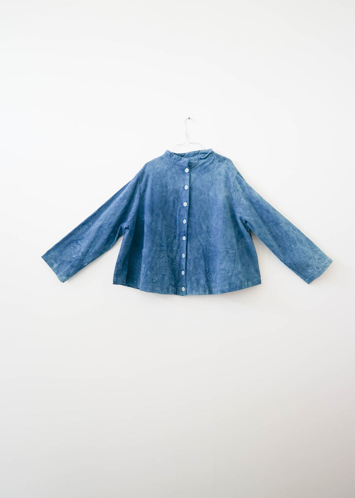 SWING COAT / INDIGO