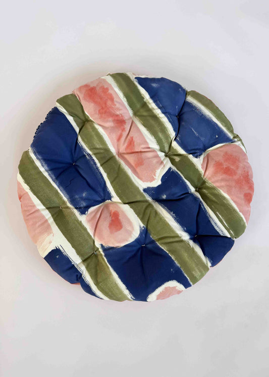 BIG CIRCLE CLOUD CUSHION / FLOWER GIRL