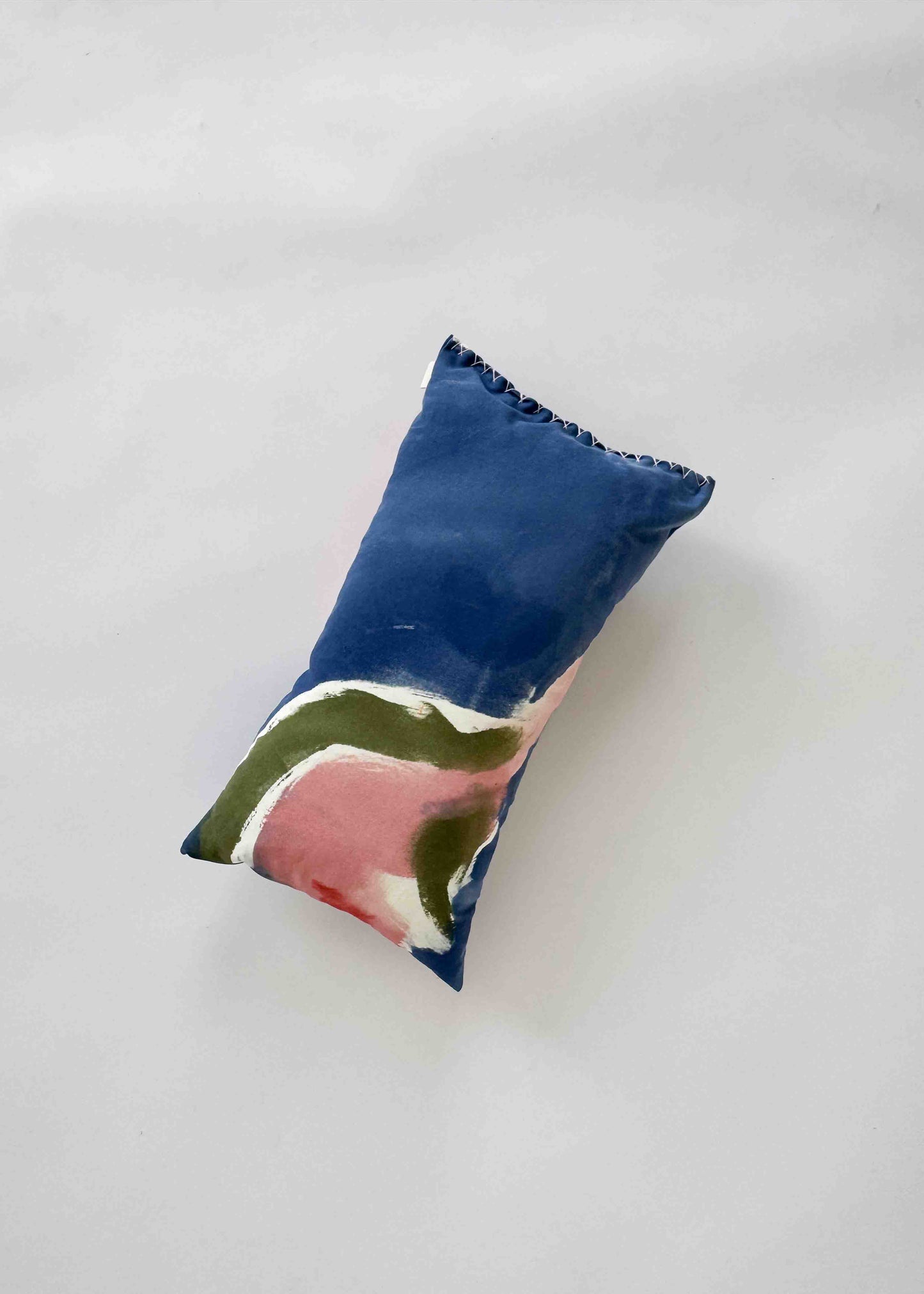 BOLSTER CLOUD CUSHION / PAINTED FLOWERS