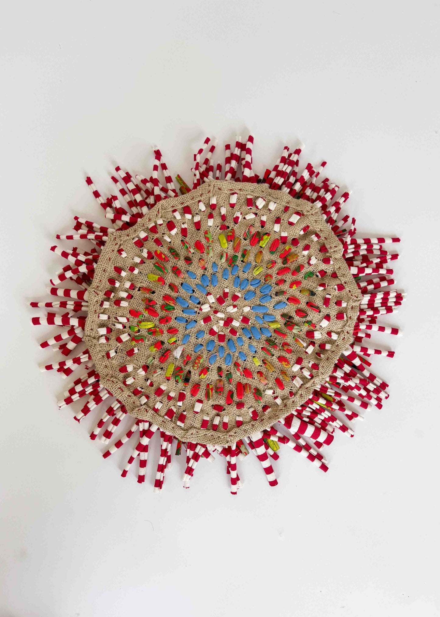 SMALL CIRCLE RAG TIE / FLOWER HENRY
