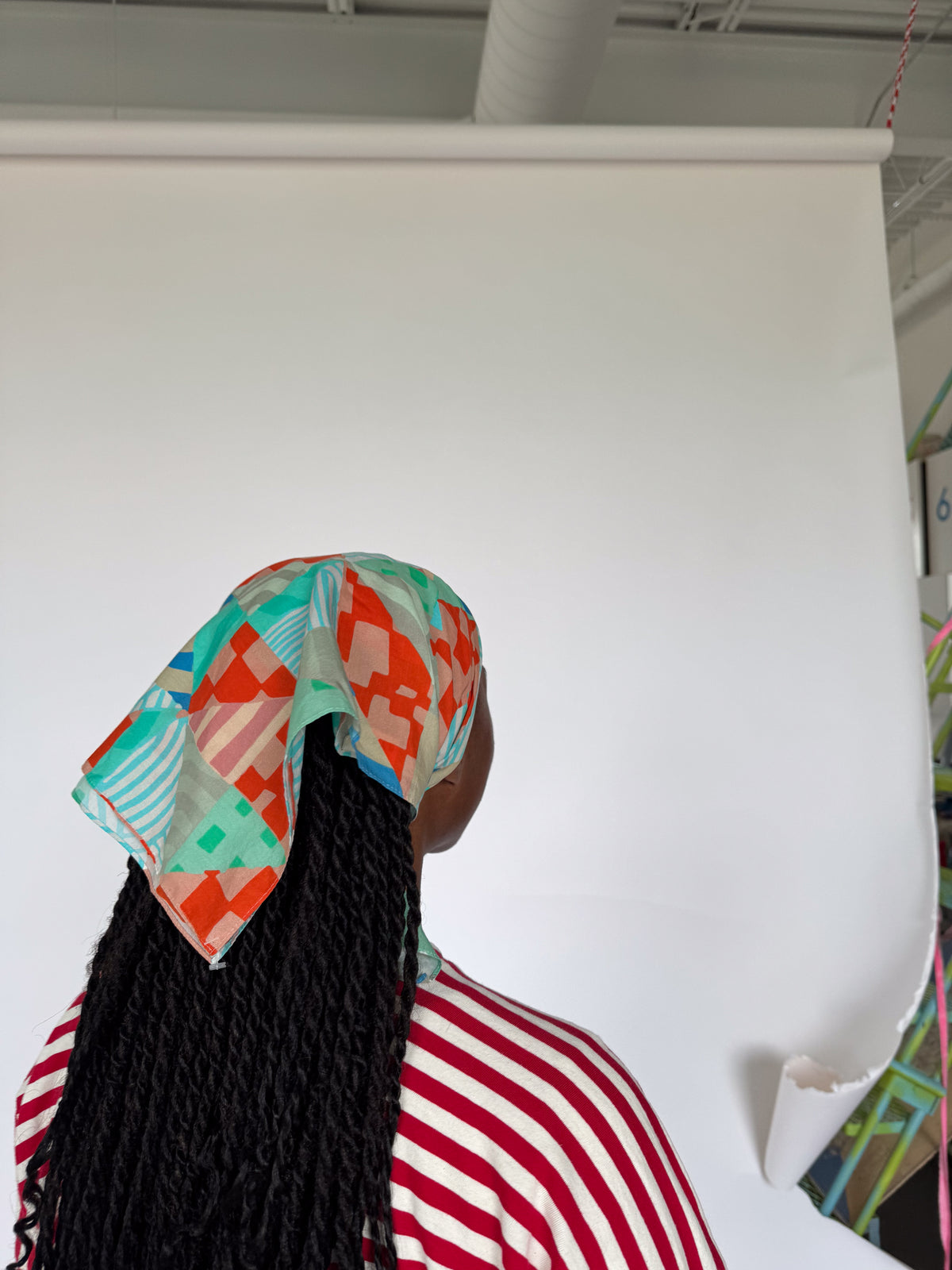 PAINTED QUILT BANDANA