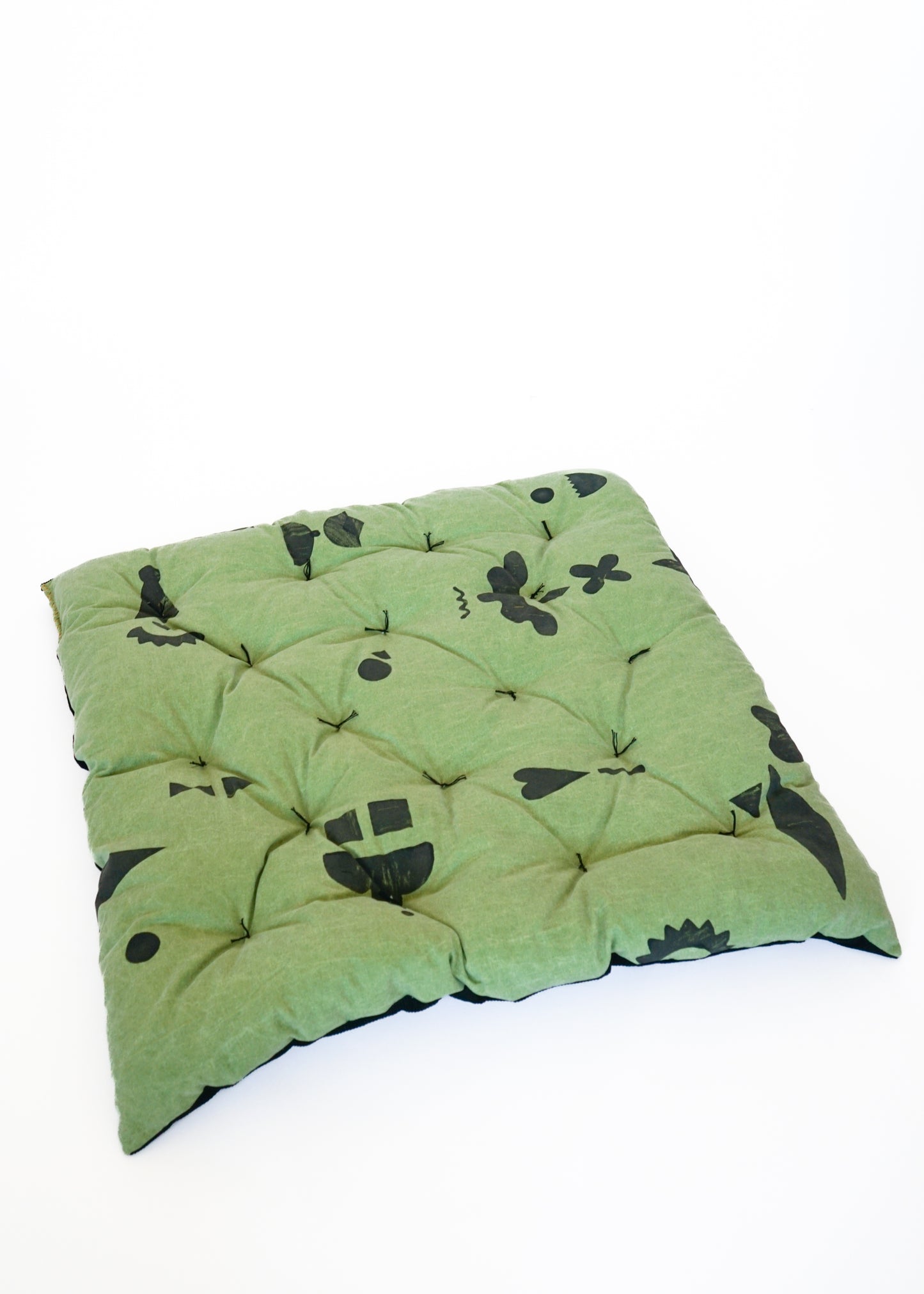BIG SQUARE CLOUD CUSHION / MOSS SHAPES