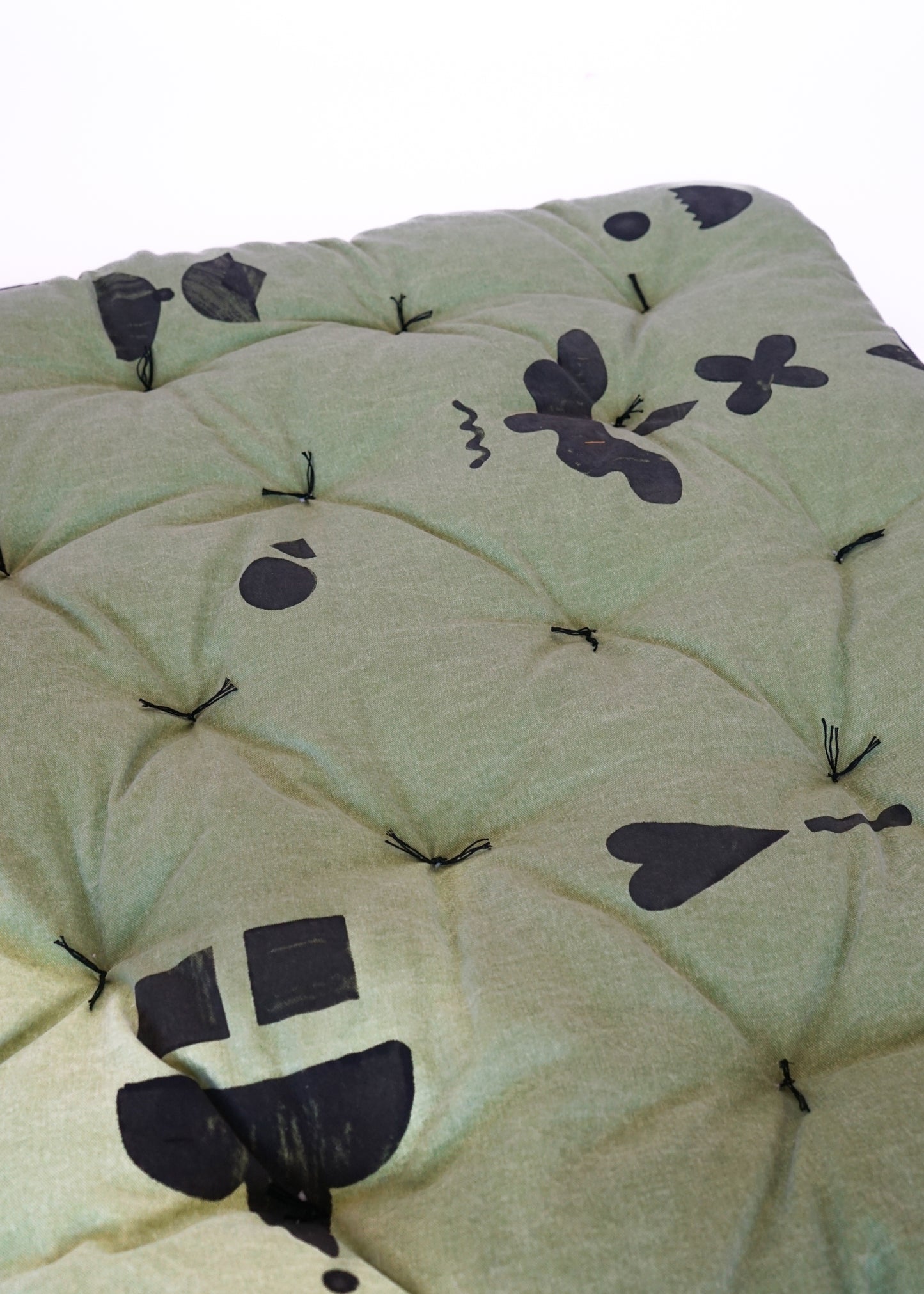 BIG SQUARE CLOUD CUSHION / MOSS SHAPES