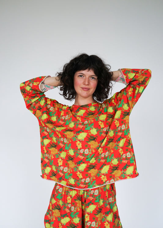 BOXY TEE / PUNCHFLOWER