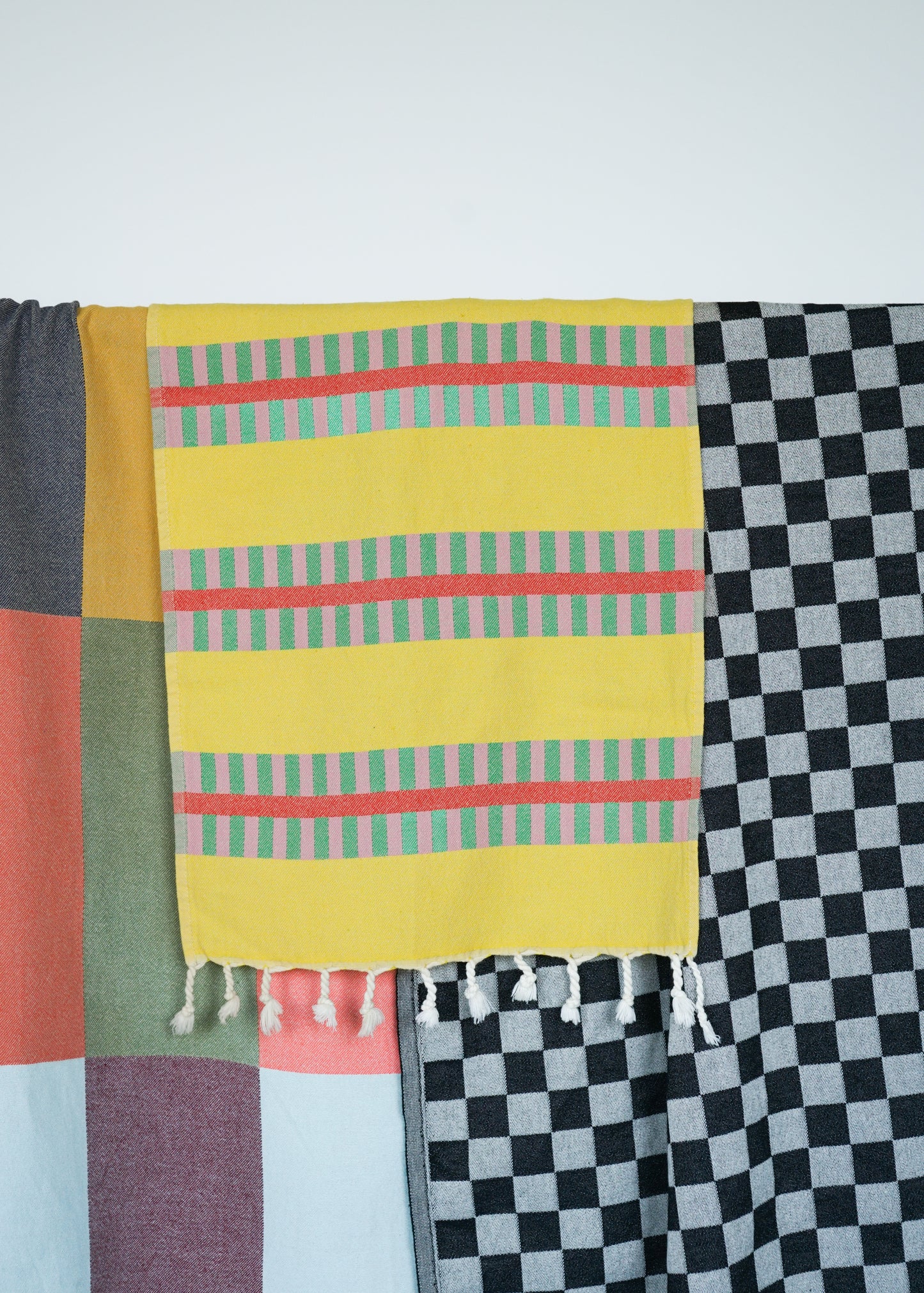 LATTICE TURKISH TOWEL / LEMON SQUEEZE