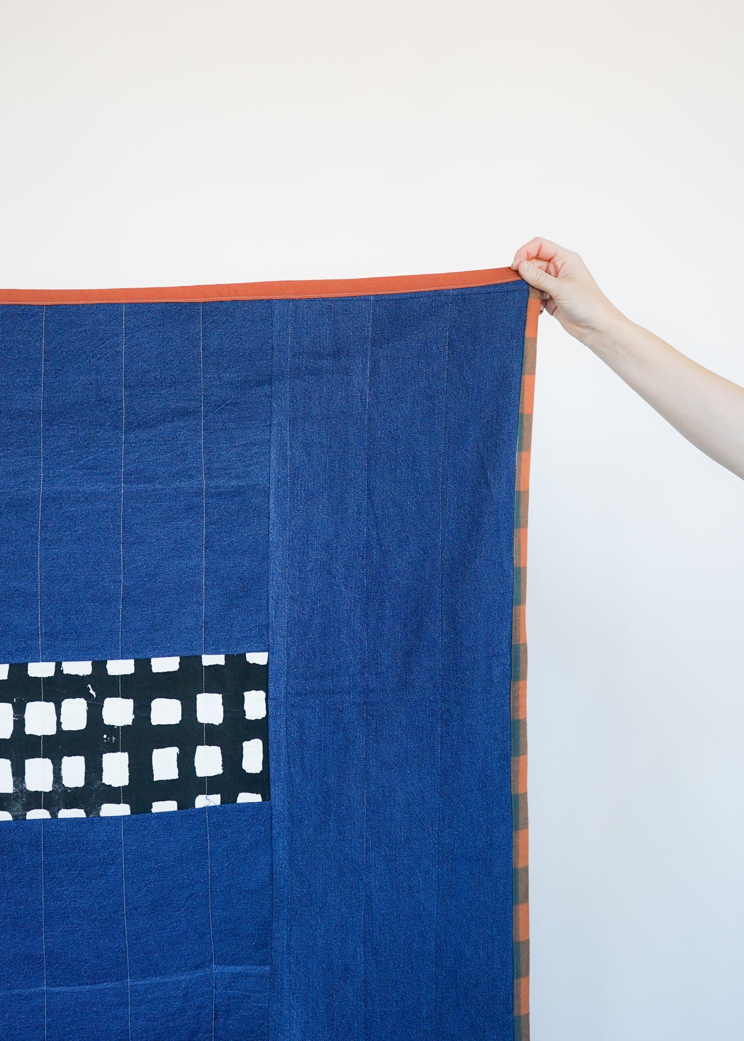 SCRAP QUILT / CHECKER